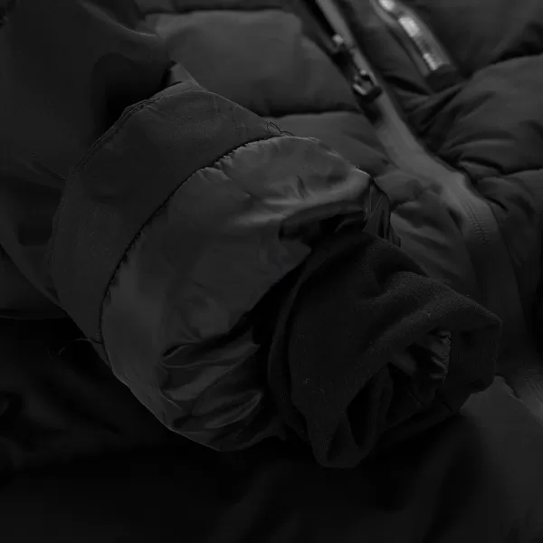  Pánsky zimný kabát ALPINE PRO PUER BLACK 