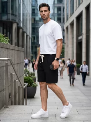 Pánske kraťasy DSTREET SX2632 ČIERNA