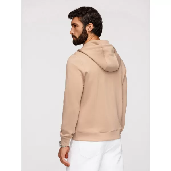  Pánska mikina OMBRE OM-SZBC-0196 BEIGE 