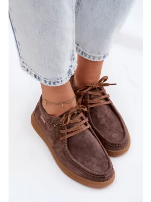 Dámske poltopánky VINCEZA 95391 BROWN