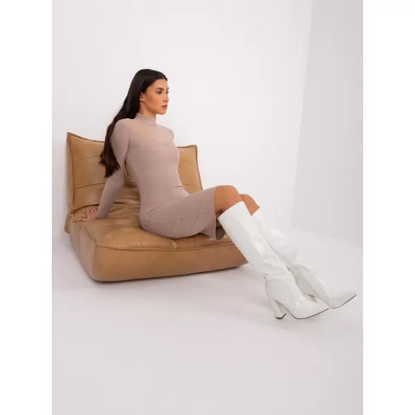  Dámske šaty BASIC FEEL GOOD RV-SK-9216.06P DARK BEIGE 