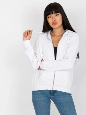 Dámska mikina BASIC FEEL GOOD B-002.72 WHITE