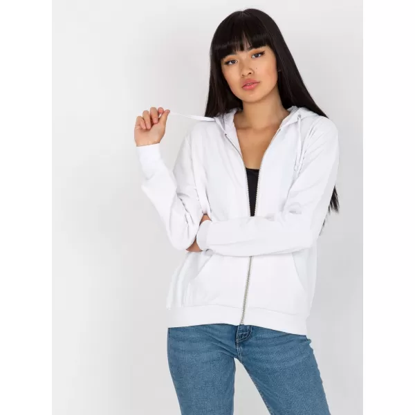  Dámska mikina BASIC FEEL GOOD B-002.72 WHITE 