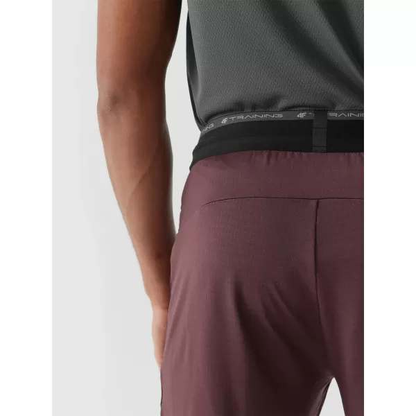  Pánske nohavice 4F WAW25TTROM1251 DARK BROWN 