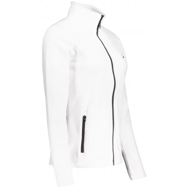  Dámska fleece mikina ALTISPORT ALW002852 BIELA 