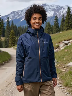 Dámska outdoorová bunda ALPINE PRO TEMUNA MOONLIT OCEAN