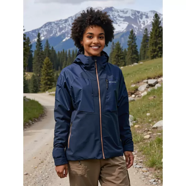  Dámska outdoorová bunda ALPINE PRO TEMUNA MOONLIT OCEAN 