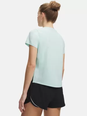 Dámske tričko UNDER ARMOUR VELOCITI PRO SHORTSLEEVE 6009536-703 ZELENÁ
