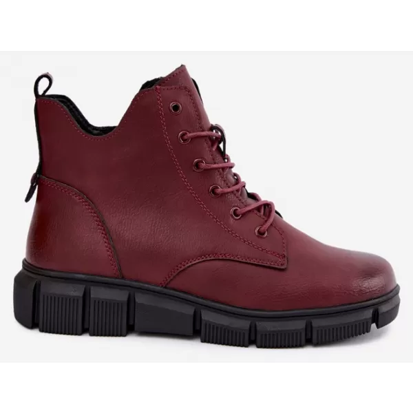  Dámske topánky BOTO 26BT17-9301 BURGUNDY 