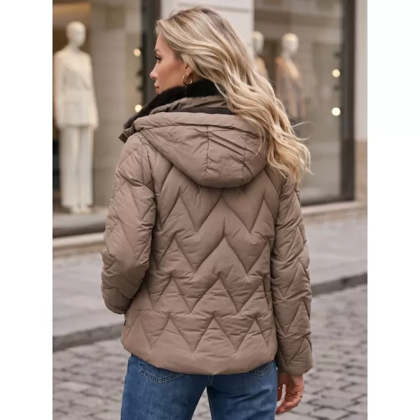 Dámska bunda DSTREET TY6085 KHAKI 