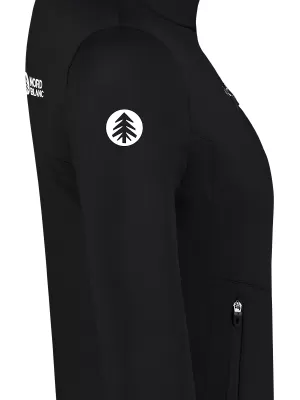 Dámska powerfleece mikina NORDBLANC CRISP NBSFL8338 ČIERNA