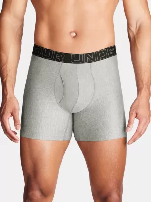 Pánske boxerky UNDER ARMOUR M UA PERF TECH 6IN (3KS) 1383878-035 ŠEDÁ