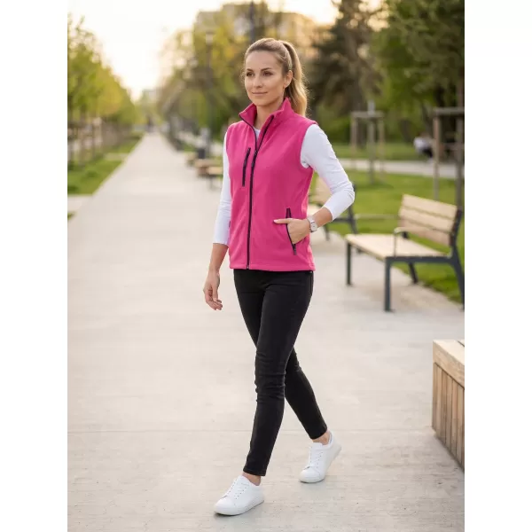  Dámska fleece vesta MALFINI EXIT W-525 PURPUROVÁ 