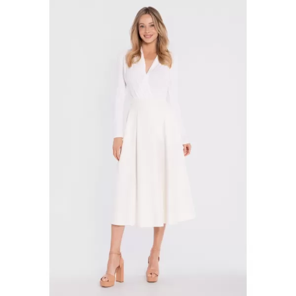  Dámska sukňa STYLOVE S430 CREAM 
