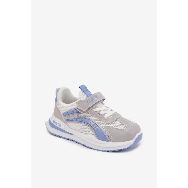  Detské topánky BIG STAR SHOES TT374153 WHITE/BLUE 