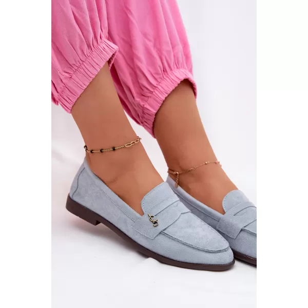 Dámske mokasíny BOTO T682 BLUE 