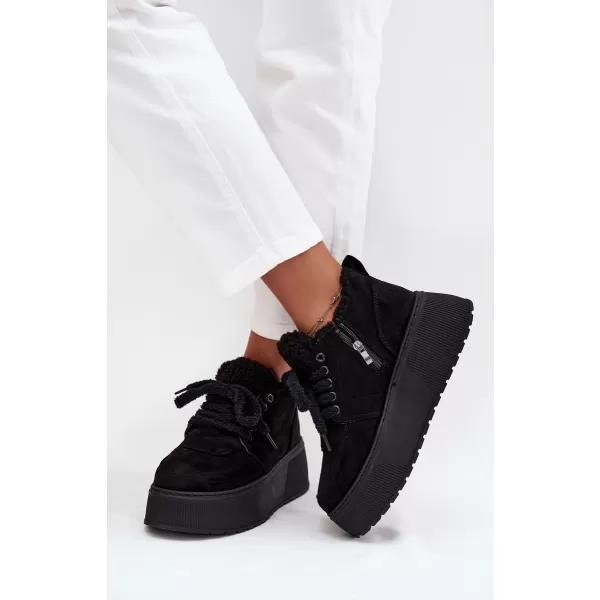  Dámske snehule BOTO 25816 BLACK 