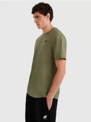 Pánske tričko 4F WAW25TTSHM2402 OLIVE