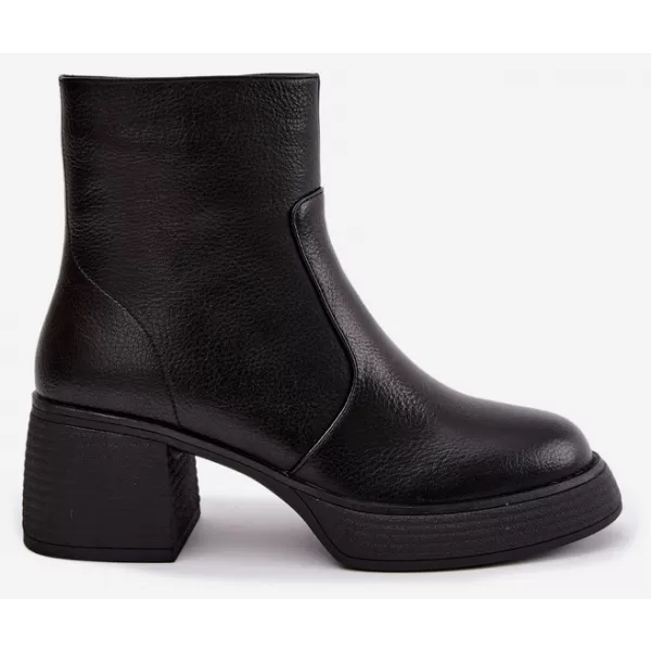  Dámske členkové topánky D&A CR62-3369 BLACK 