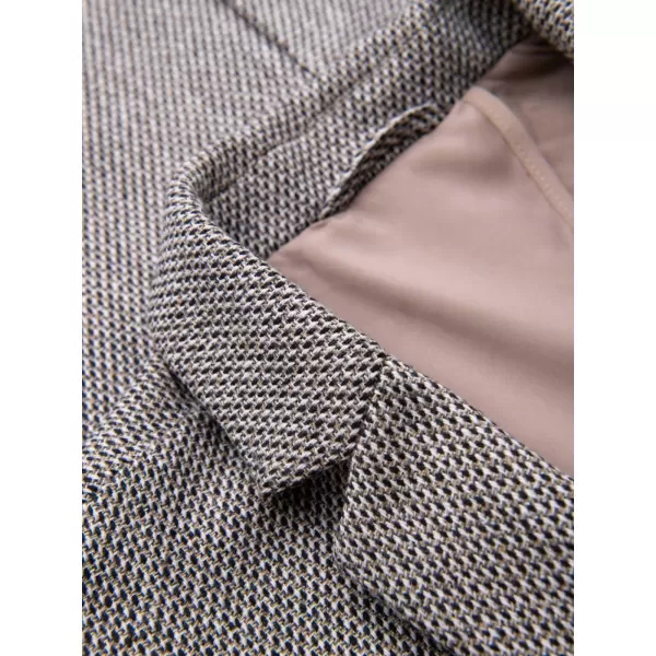  Pánske sako OMBRE OM-BLZB-0130 BROWN MELANGE 