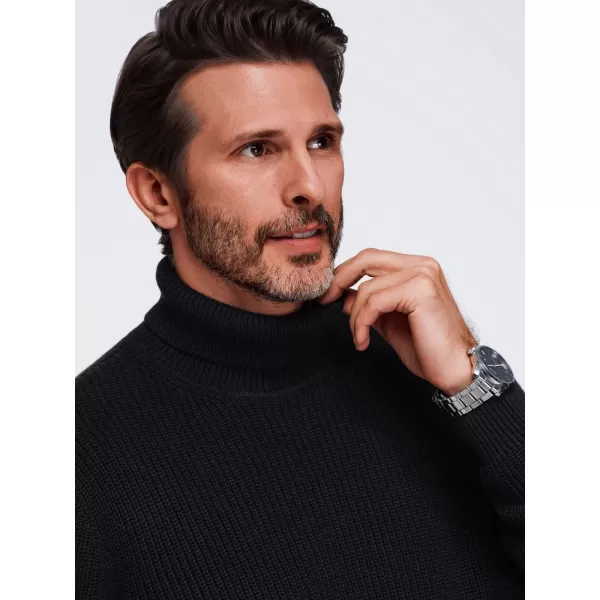  Pánsky rolák OMBRE OM-SWTN-0189 BLACK 