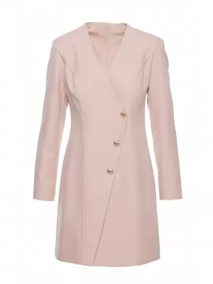 Dámske šaty MOE M793 LIGHT BEIGE