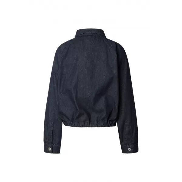 Dámska bunda URBAN CLASSICS TB8295 BLUE RINSED WASHED 