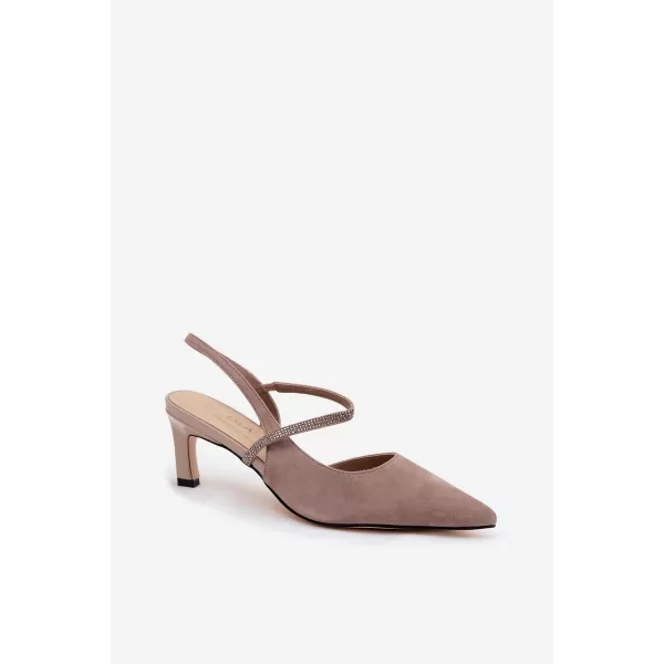  Dámske sandále D&A CR61-3048 BEIGE 