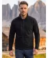 Pánska micro fleece mikina MALFINI FACTOR 852 ČIERNA