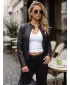 Dámska bunda DSTREET TY5724 ČIERNA