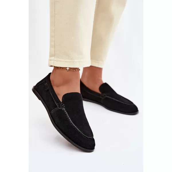  Dámske mokasíny BIG STAR SHOES TT274209 BLACK 