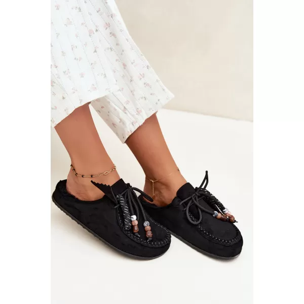  Dámske šľapky BOTO 5002 BLACK 