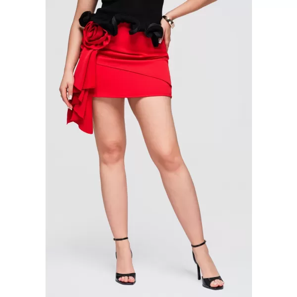  Dámska sukňa OMBRE OW-GL-E0009 RED 