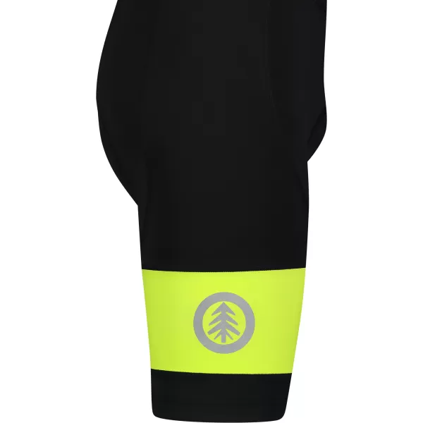 Pánske cyklistické šortky NORDBLANC CHAIN NBSPM8081 ZELENÁ 