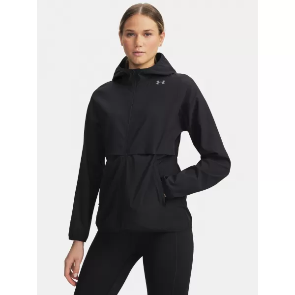 Dámska bunda UNDER ARMOUR UA VELOCITI STORM JACKET 6009542-001 ČIERNA 