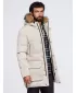 Pánska parka OMBRE OM-JALJ-0310 CREAM