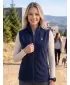 Dámska fleece vesta ALTISPORT ALW002525 NÁMORNÁ MODRÁ