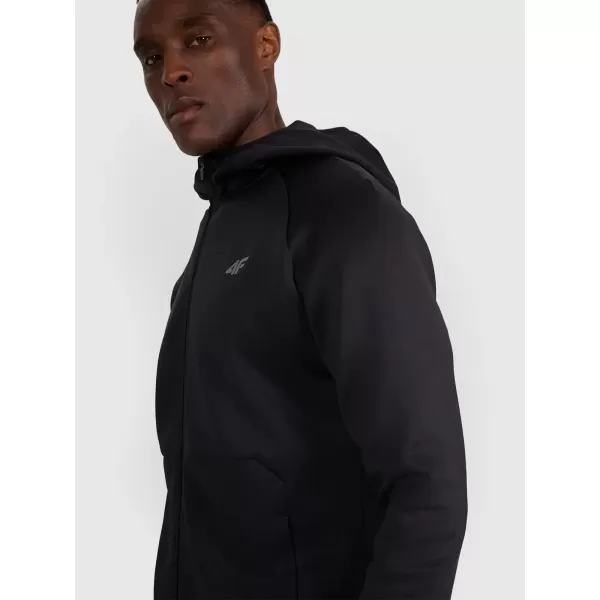  Pánska funkčná mikina 4F WMM00TFSWM654 DEEP BLACK 