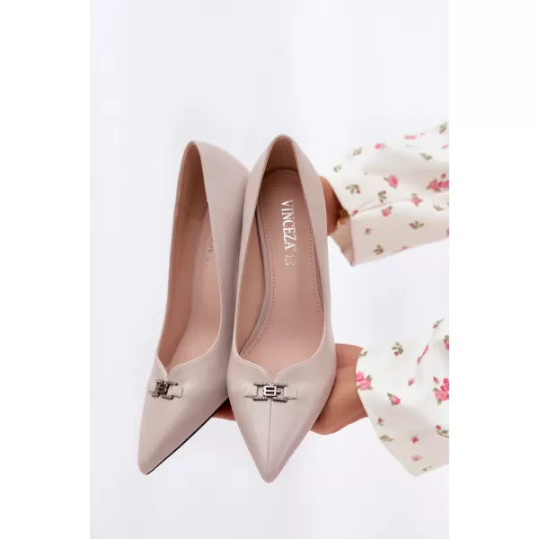  Dámske lodičky VINCEZA 62291 GREY 