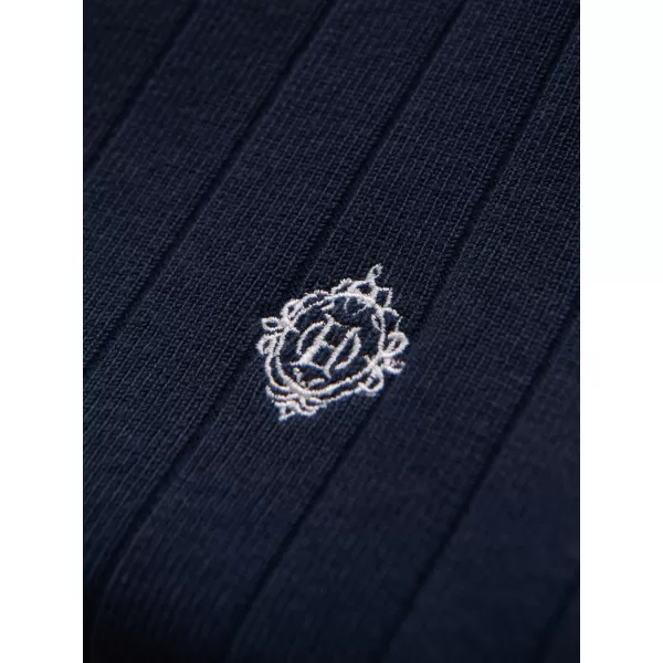  Pánske tričko OMBRE OM-TSCT-0266 NAVY BLUE 