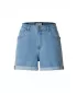 Dámske kraťasy URBAN CLASSICS TB8371 LIGHT BLUE WASHED