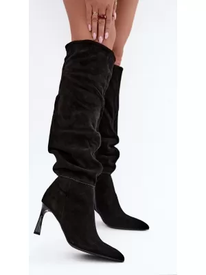Dámske čižmy VINCEZA 89170 BLACK