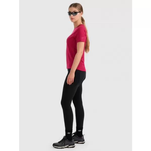  Dámske legíny 4F WAW25TFTIF373 DEEP BLACK 