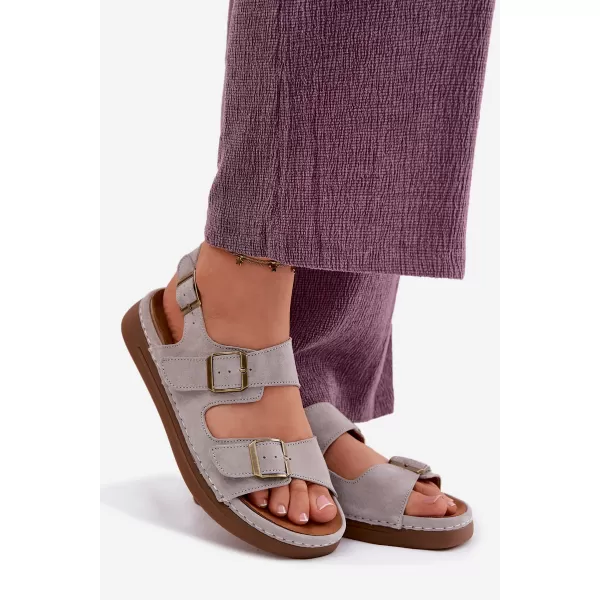  Dámske sandále VINCEZA 79620 GREY 