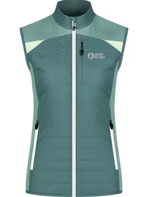 Dámska vesta NORDBLANC DELL NBWJL8332 ZELENÁ