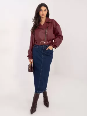 Dámska sukňa SUBLEVEL D80030BI50248D300 NAVY