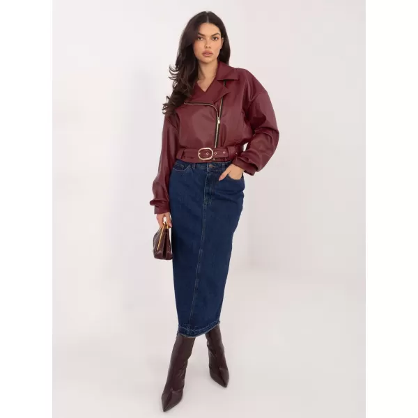  Dámska sukňa SUBLEVEL D80030BI50248D300 NAVY 