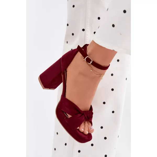  Dámske sandále BOTO P-1444 RED 