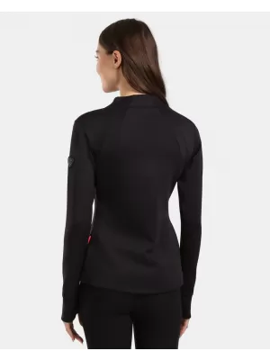 Dámska fleece mikina KILPI LAJEN-W 1L0205KI ČIERNA