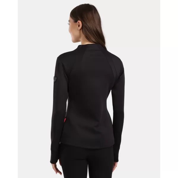  Dámska fleece mikina KILPI LAJEN-W 1L0205KI ČIERNA 